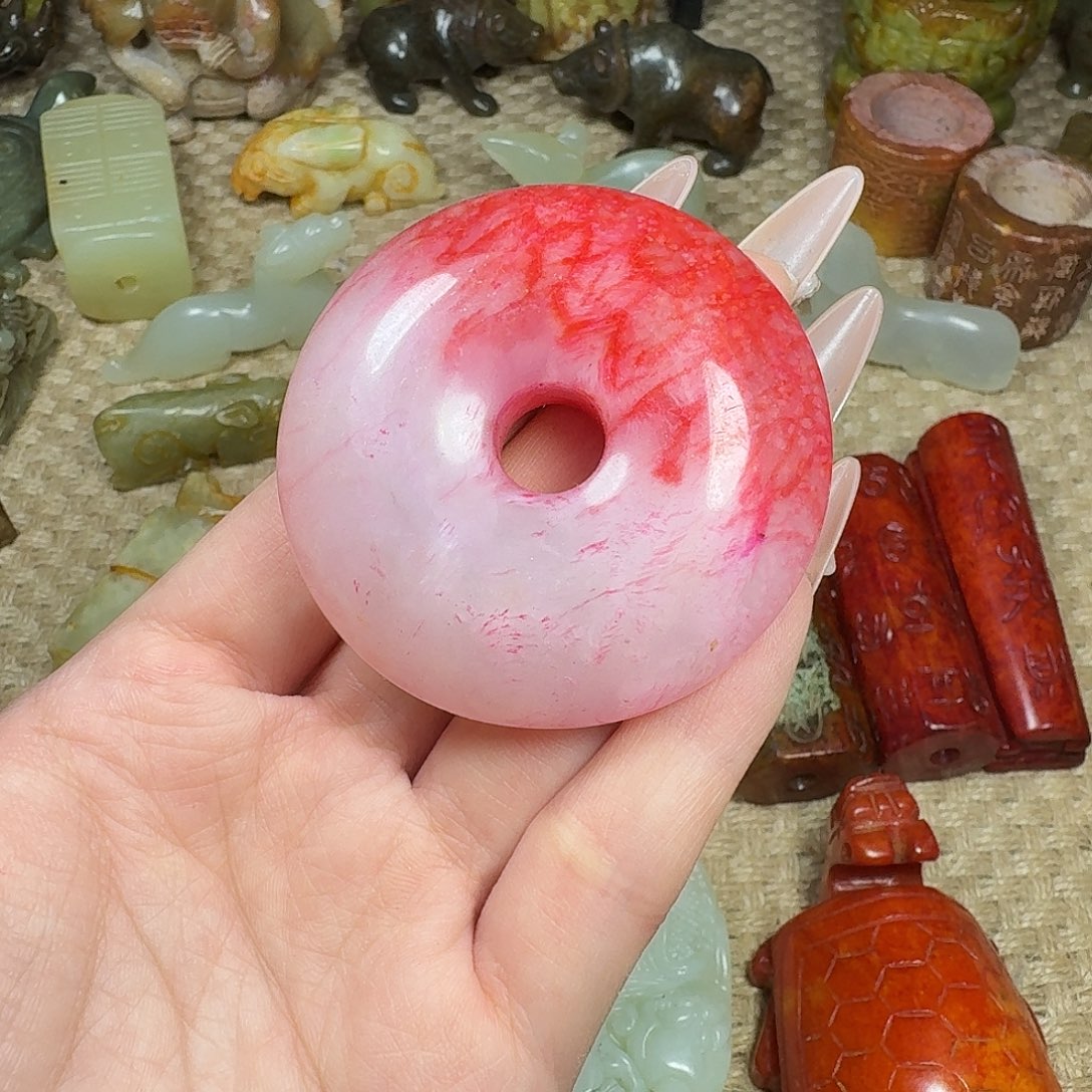 白玉菩提吊坠挂件