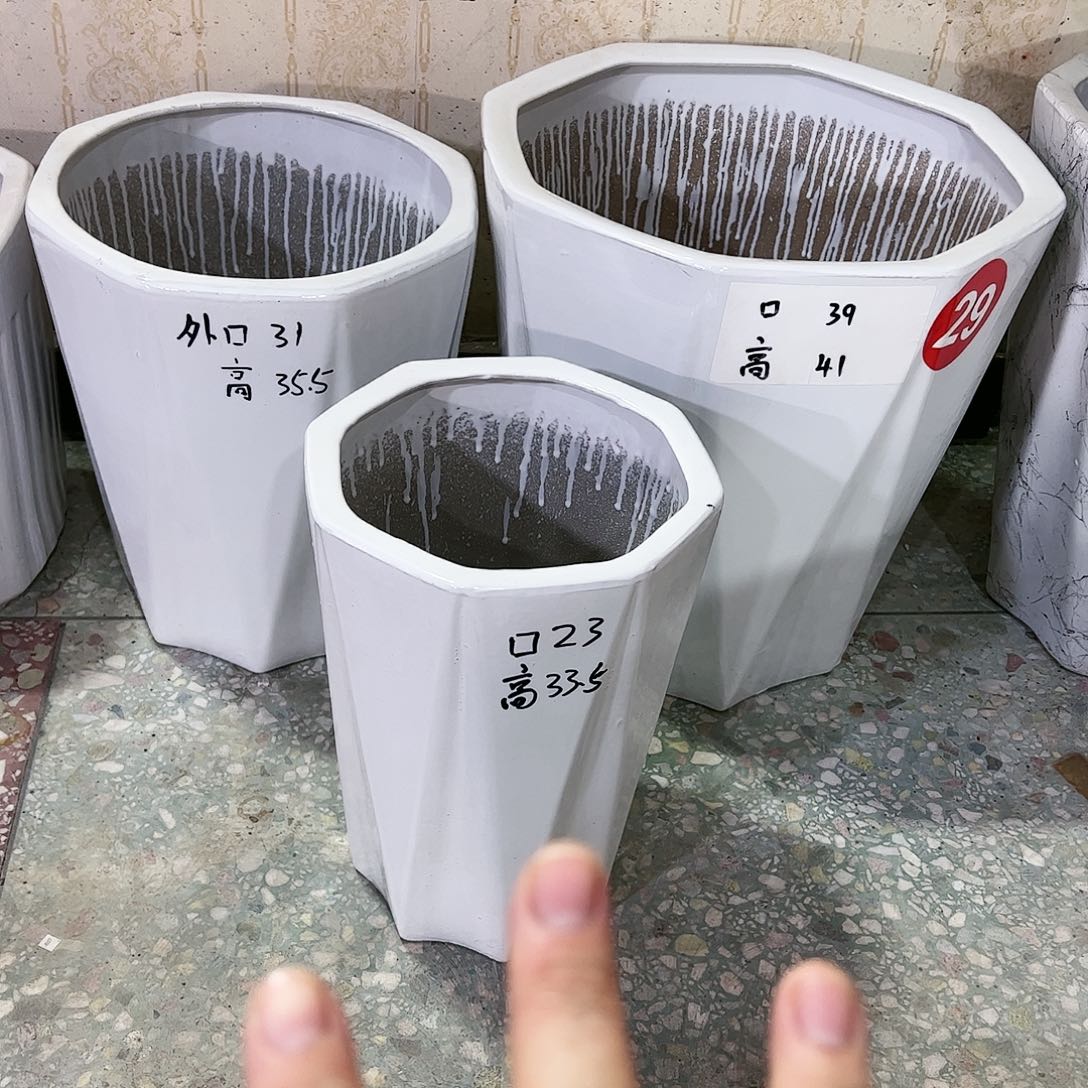 陶瓷陶瓷大花盆瑕疵品