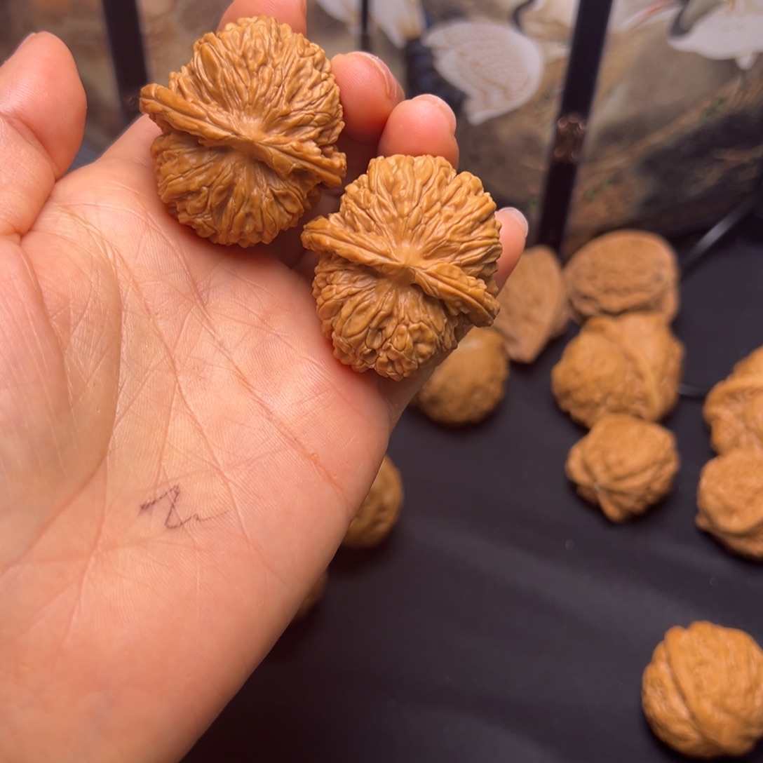 文玩核桃吊坠桥楼