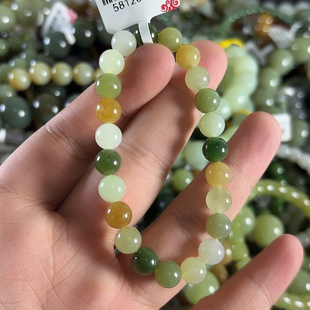 和田玉手链未镶嵌W22