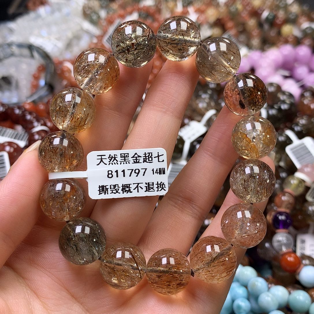 水晶手链未镶嵌，