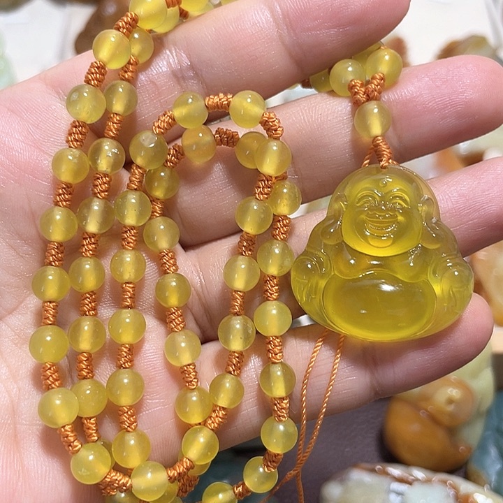 岫玉吊坠(赠链)未镶嵌