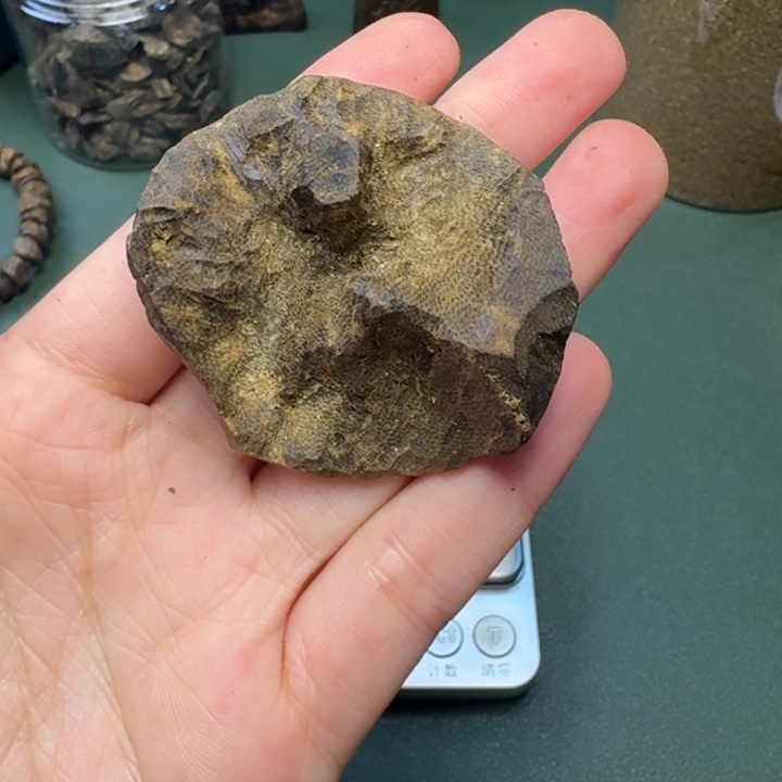 沉香手把件海南原母树包头老料9克