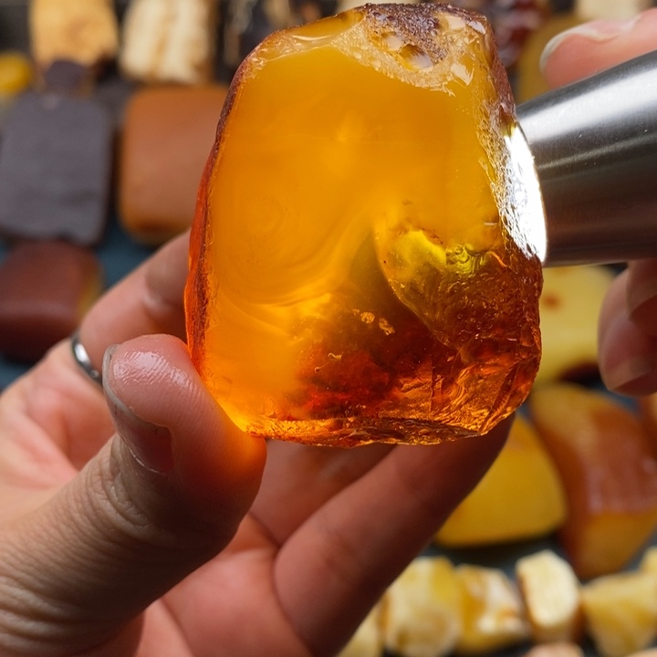 定制琥珀未镶嵌蜜蜡原石