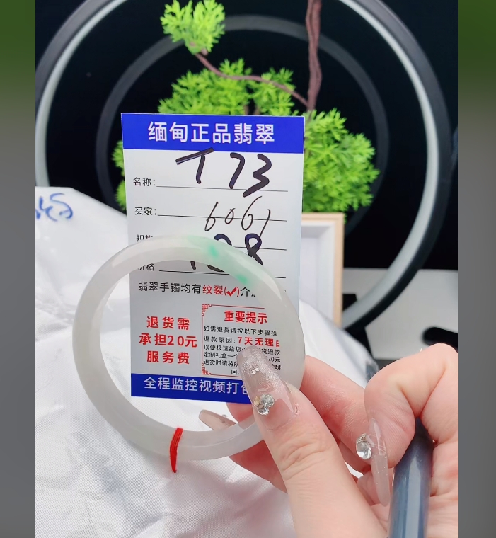T73【正品 缅甸翡翠】实物以直播间为准微色差