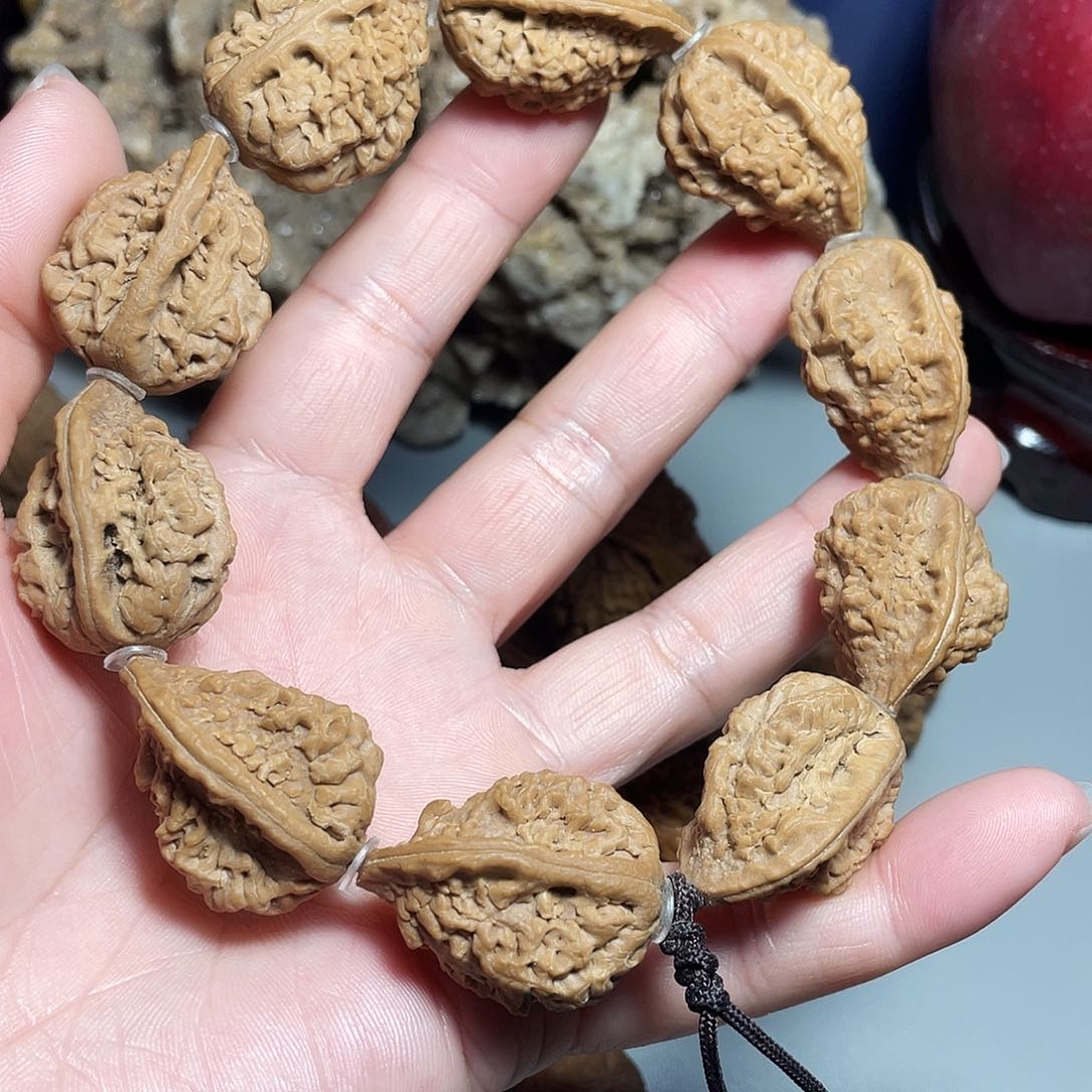 核桃手串/手链精品绣花鞋1.9