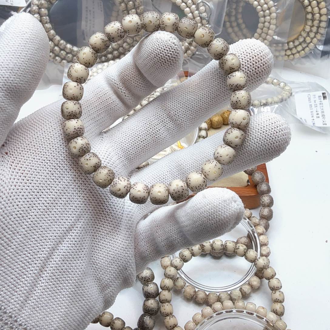 星月菩提吊坠3糯冰一线天针尖星尺寸8左右单圈