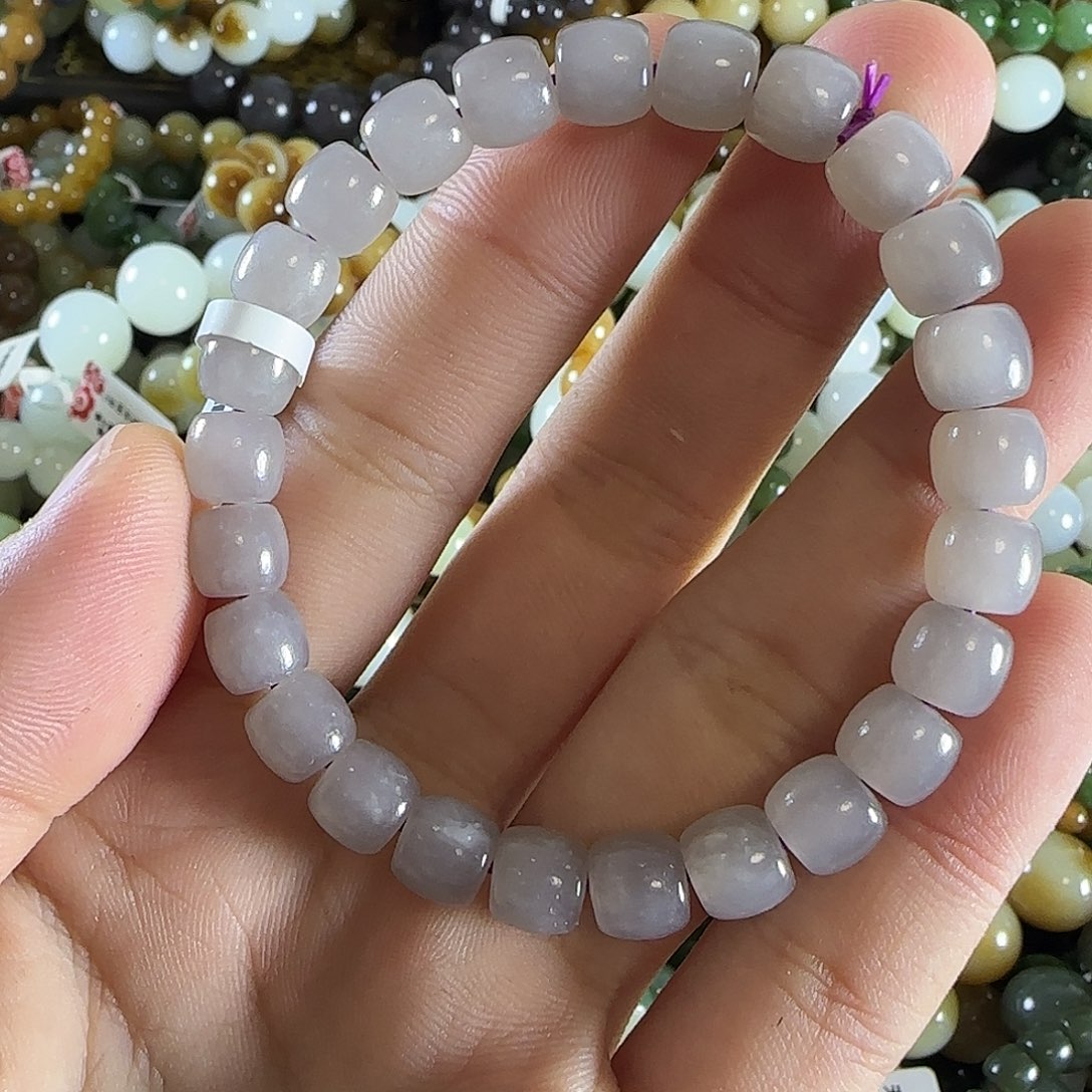 和田玉手链未镶嵌35