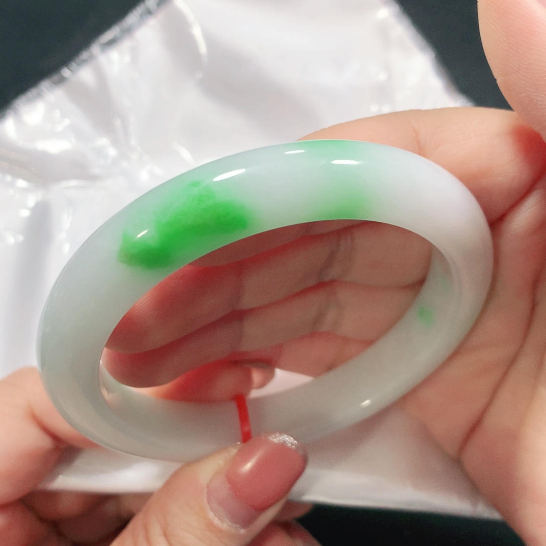 翡翠未镶嵌手镯1420号强推03