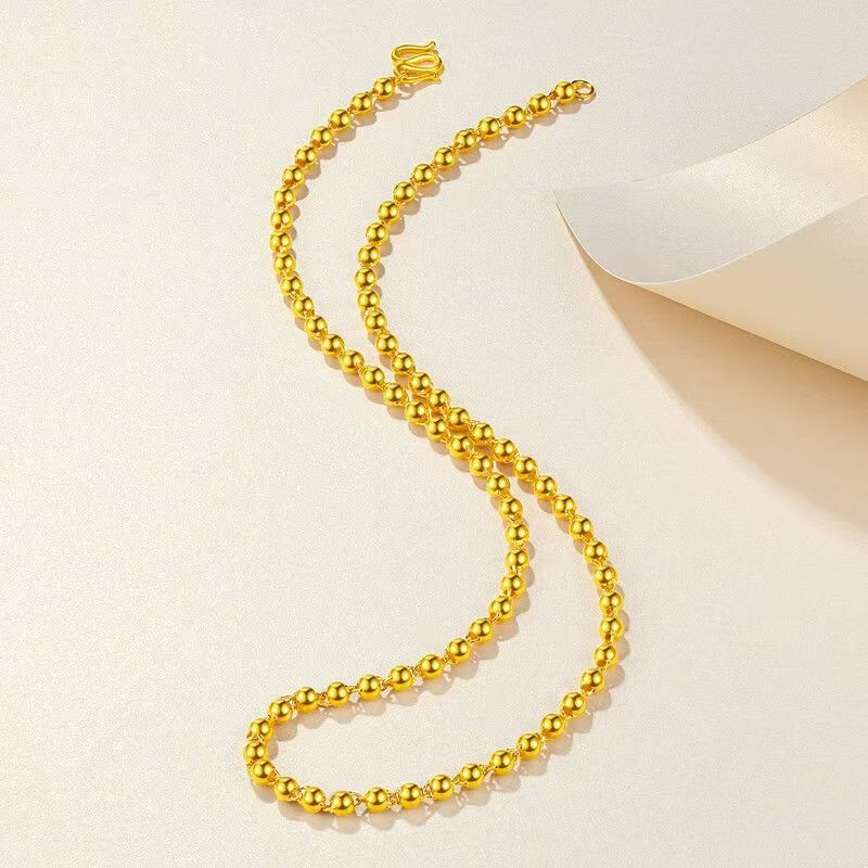 合金项链 小号光珠项链时尚百搭经典女士