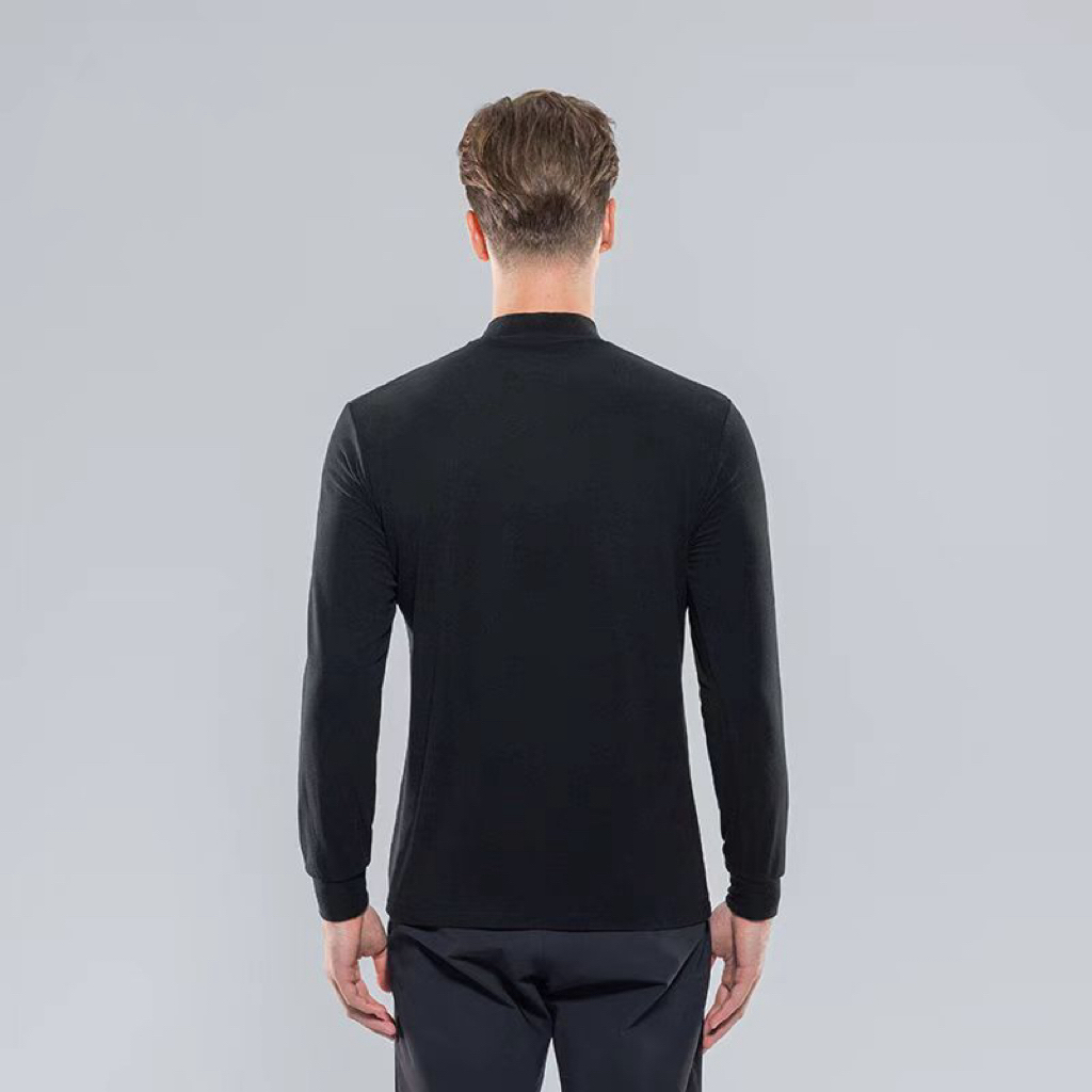 男士半高领德绒Pro打底衫长袖修身秋冬保暖柔软亲肤不扎不痒