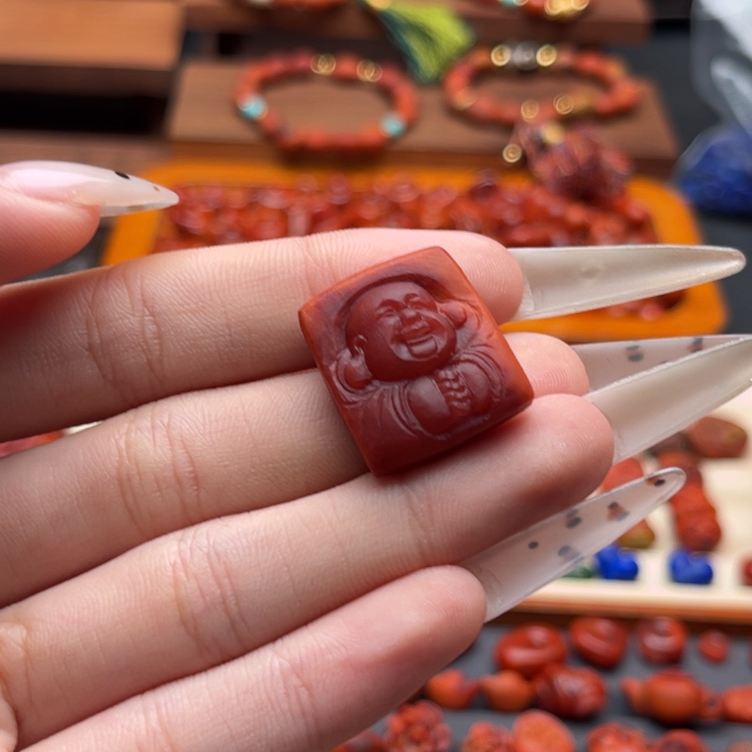 山***厅南红玛瑙未镶嵌南红11