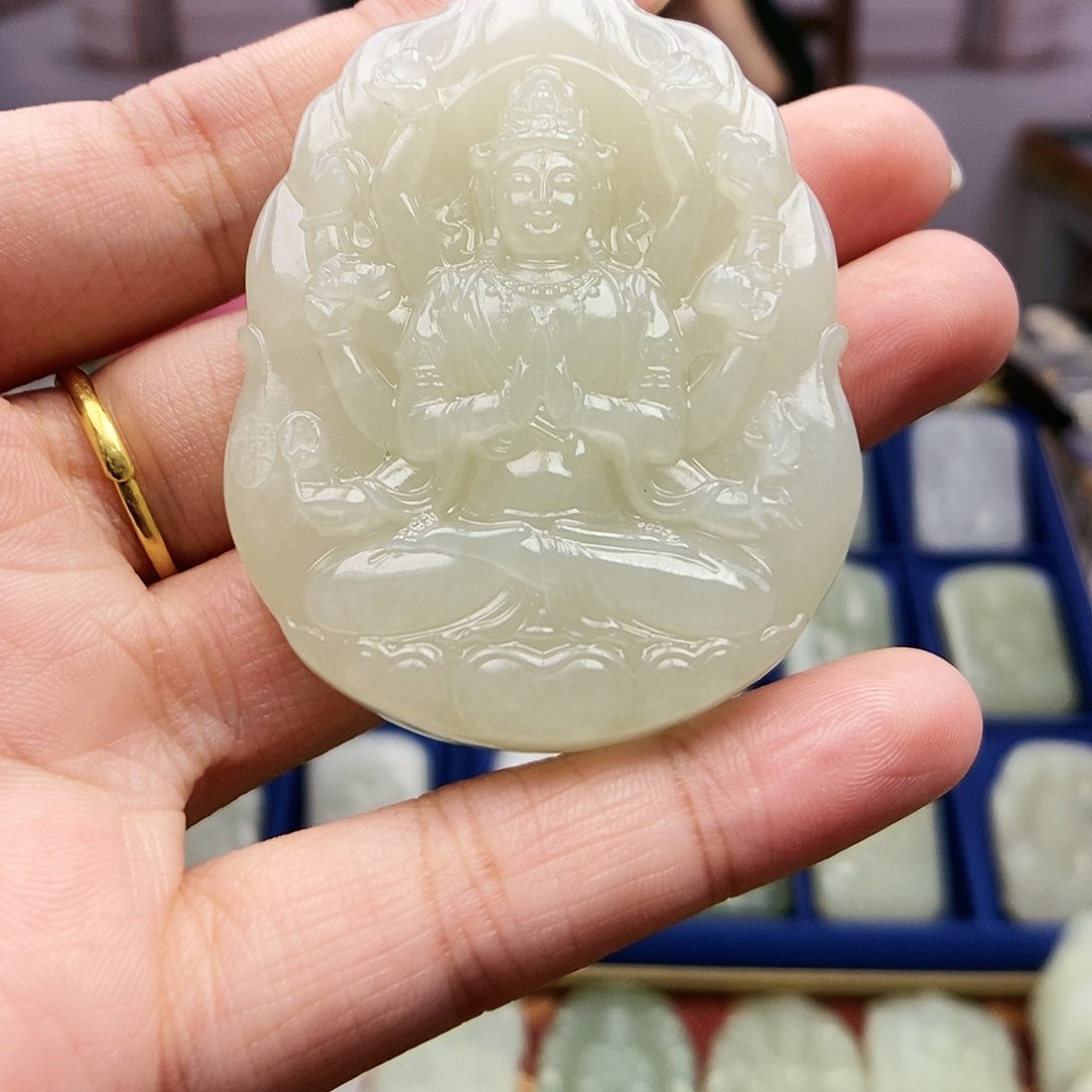 【闪购商品】和田玉颈饰未镶嵌工**王