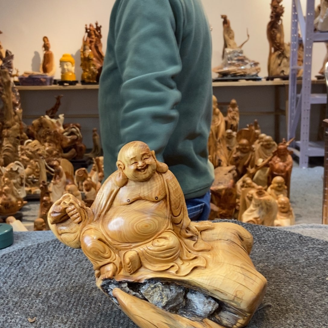 柏木（崖柏）太行崖柏根雕摆件