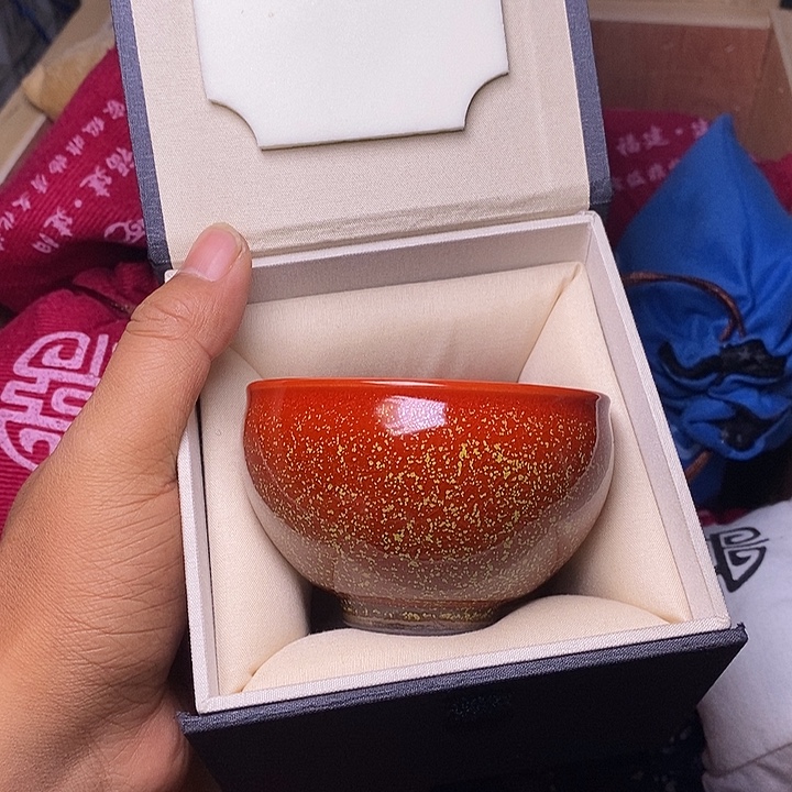 茶盏建盏喝茶主人杯茶杯