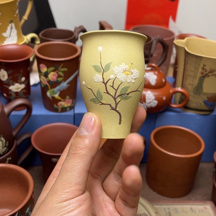 紫砂茶杯紫砂主人杯60cc