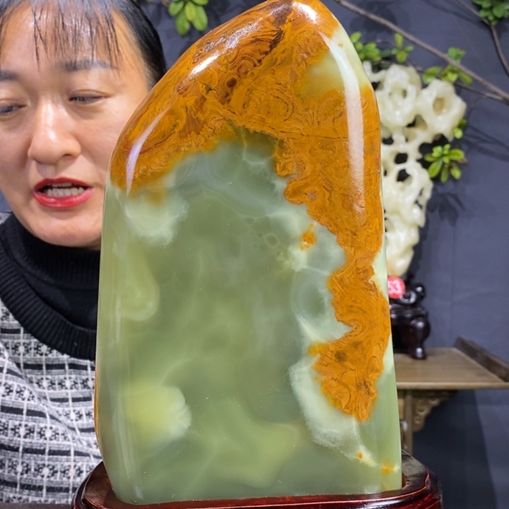 石材精品古青石摆件