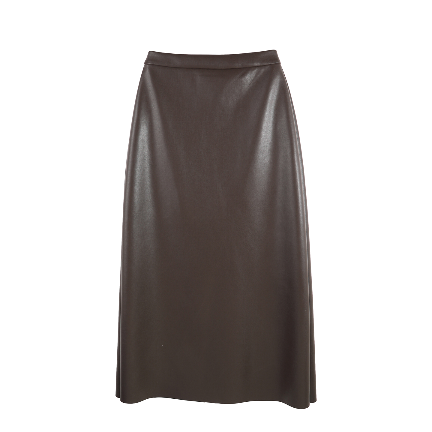 2025冬季新款时尚女装极简风简约百搭女装气质PU半身裙HBZW651509