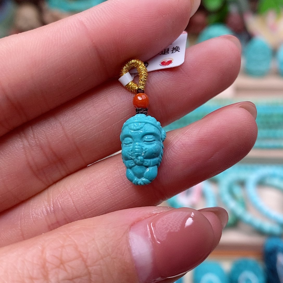 绿松石珠宝奇石未镶嵌