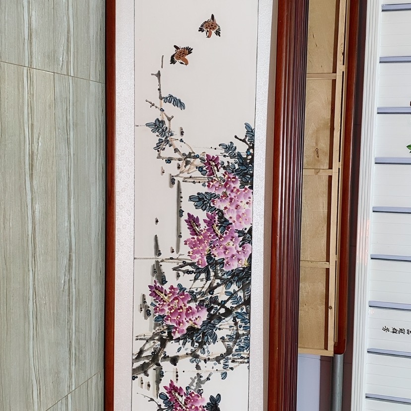 【闪购商品】国画书画作品带框165×50