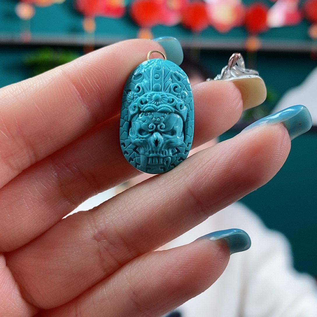 绿松石珠宝奇石未镶嵌