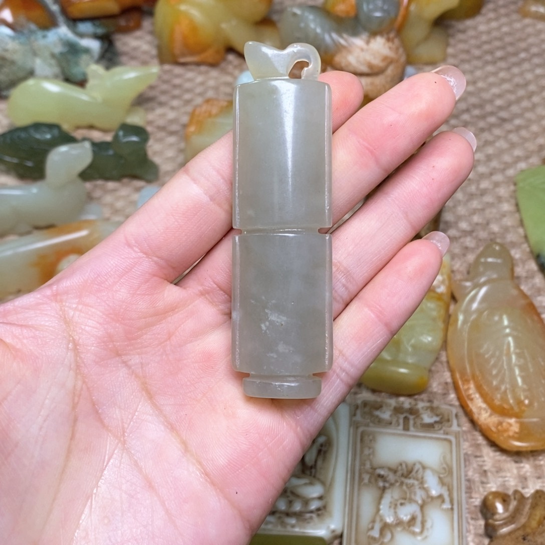 白玉菩提吊坠白玉菩提白玉菩提摆件