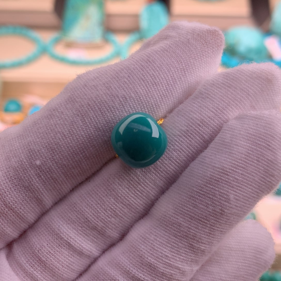 绿松石珠宝奇石未镶嵌11-10