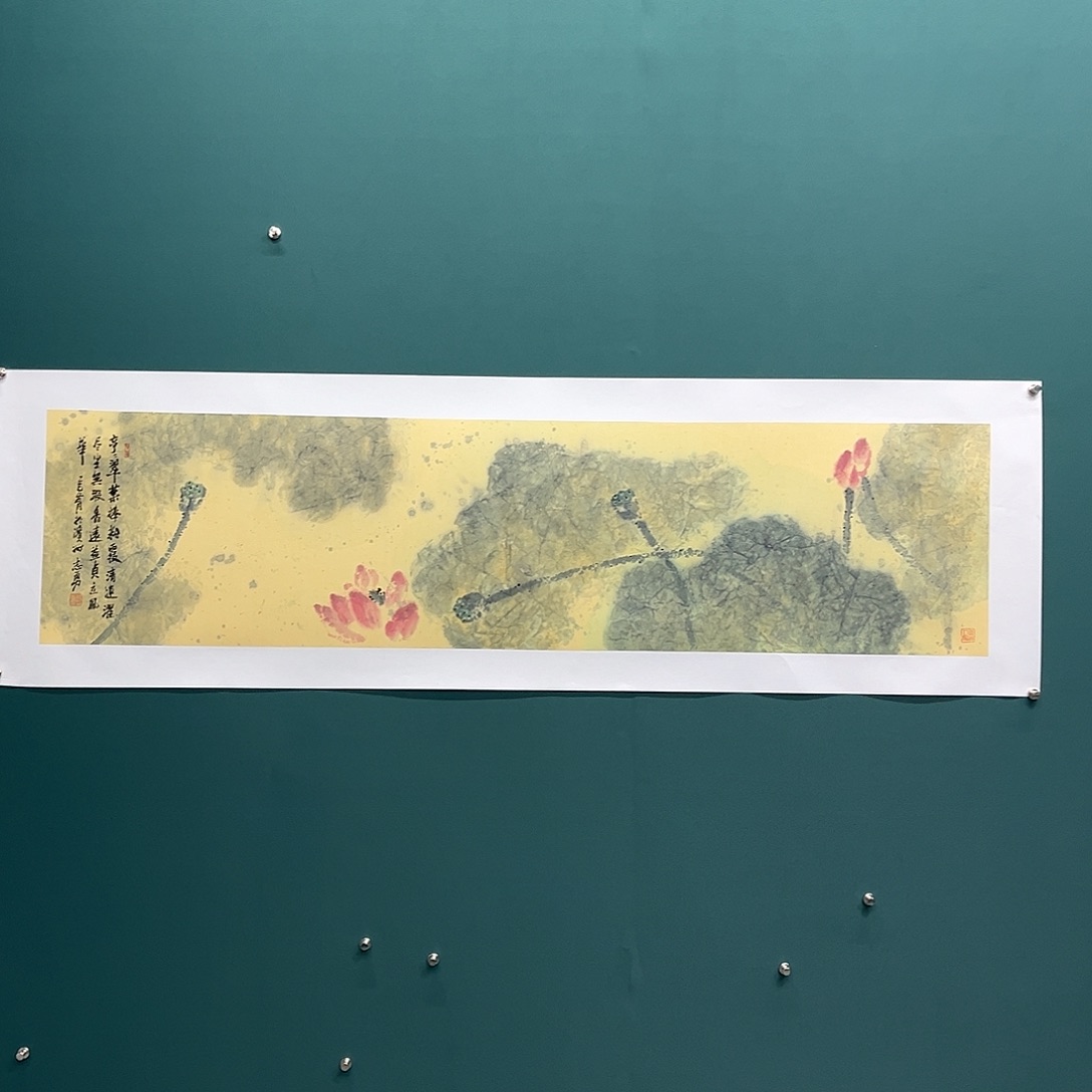 国画艺术家真人手绘
