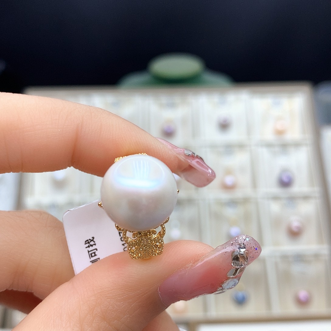 淡水珍珠颈饰合金