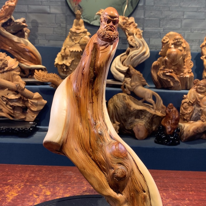 柏木（崖柏）根雕摆件
