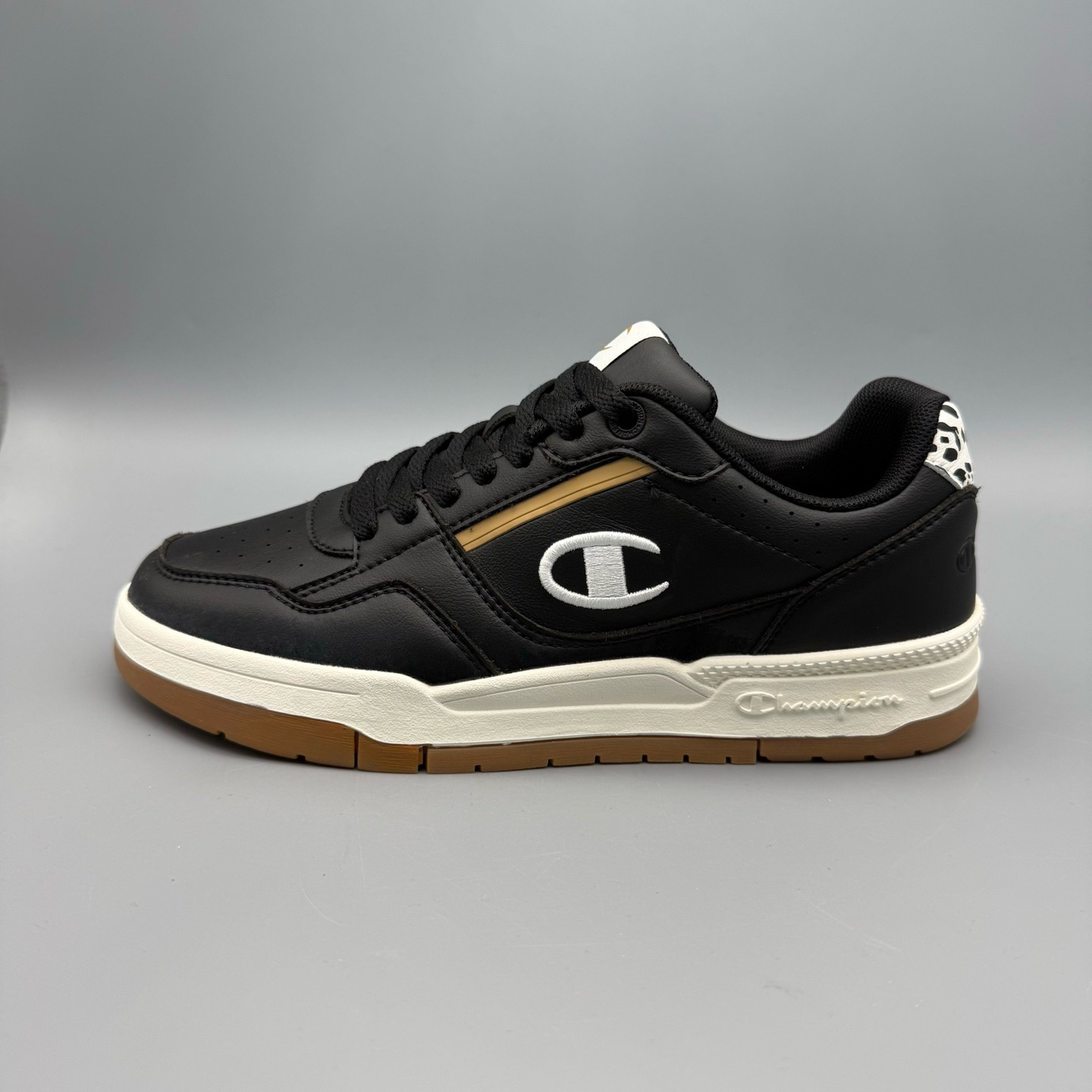 champion/冠军 ch003 黑色经典运动休闲板鞋 时尚潮流