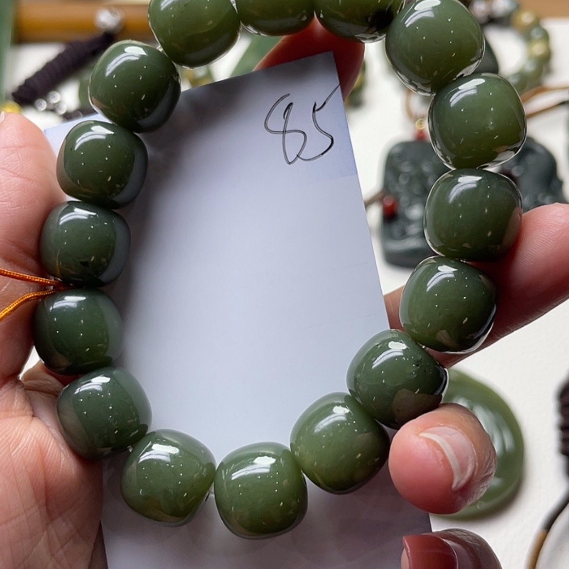 【闪购商品】和田玉挂件未镶嵌宽