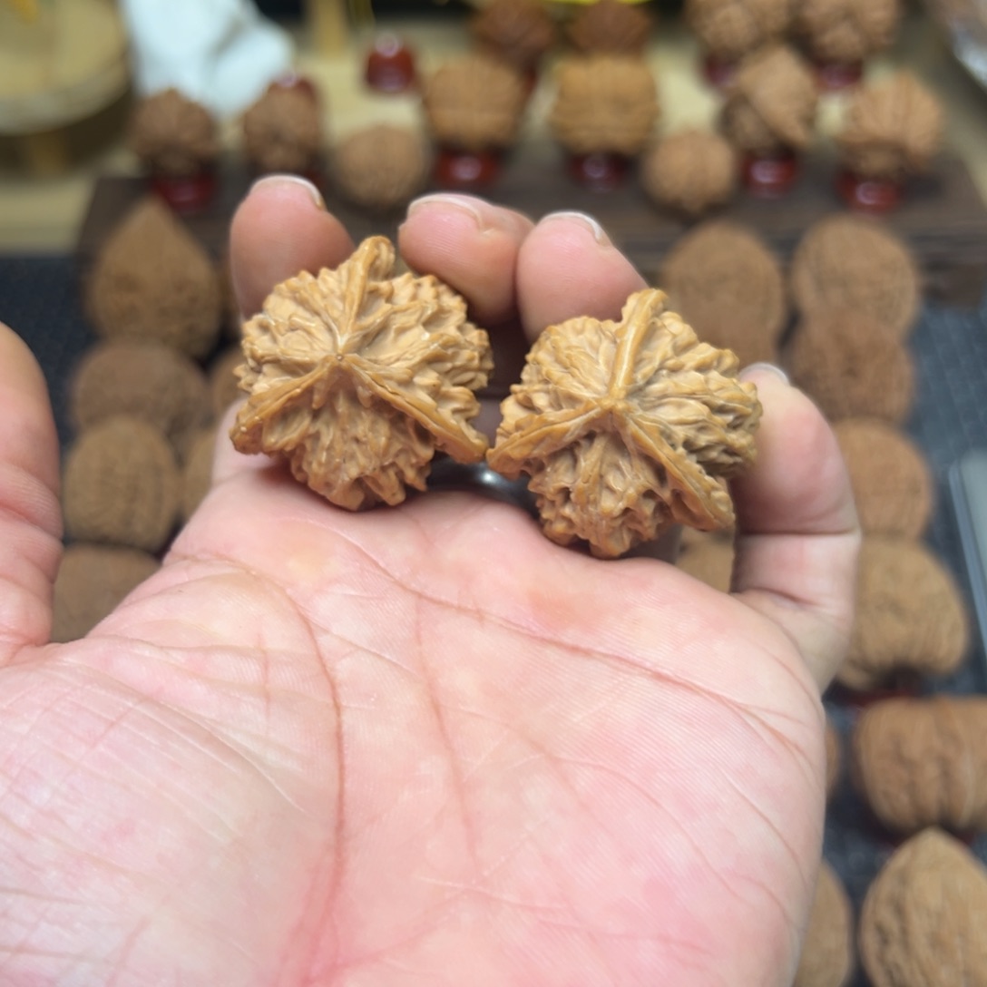 把件文玩核桃全品盘山三棱36双十一福利