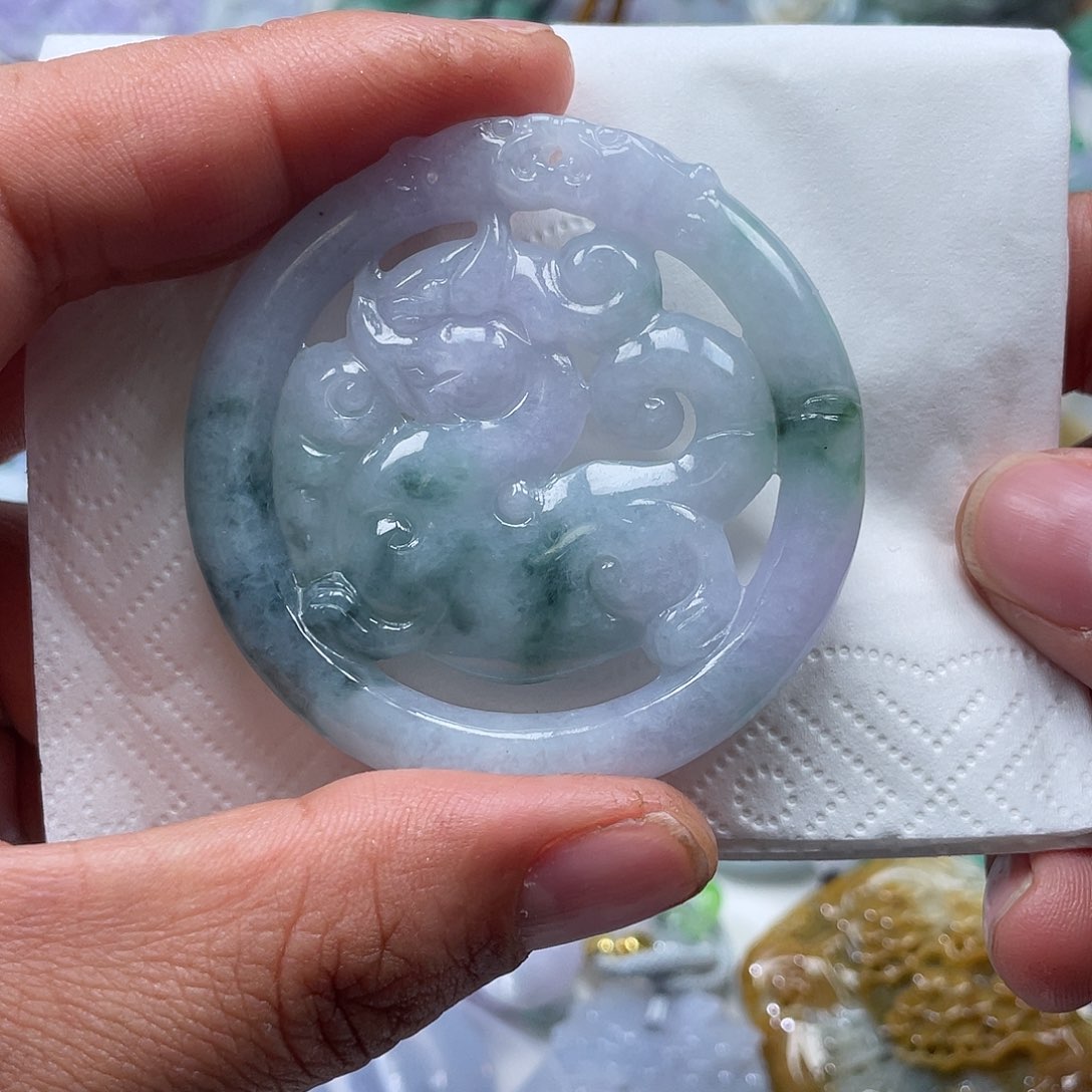 颈饰未镶嵌翡翠翡玉缘翡翠