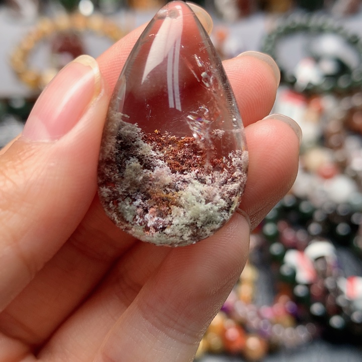 水晶吊坠(不含链)未镶嵌