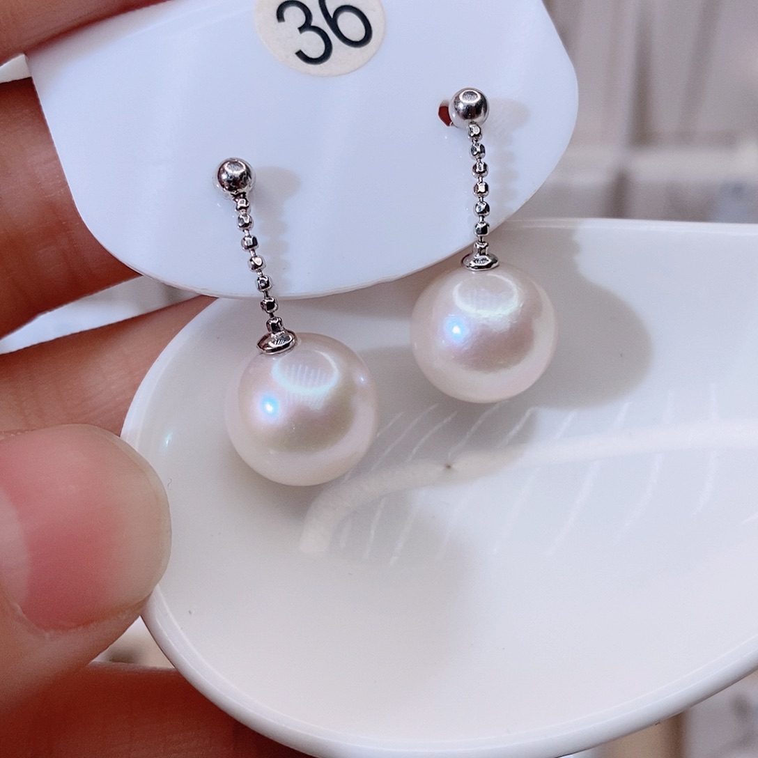 颈饰银S925镶嵌淡水珍珠