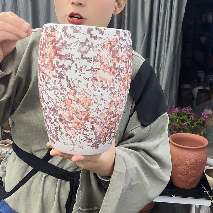 16×24 -粗陶花盆有孔-买买买