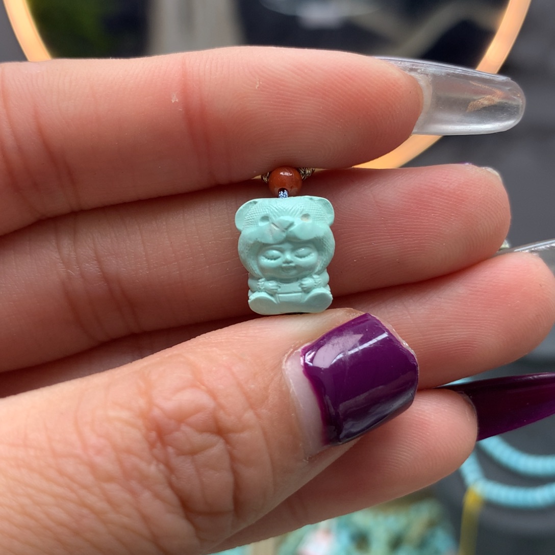 绿松石挂件未镶嵌