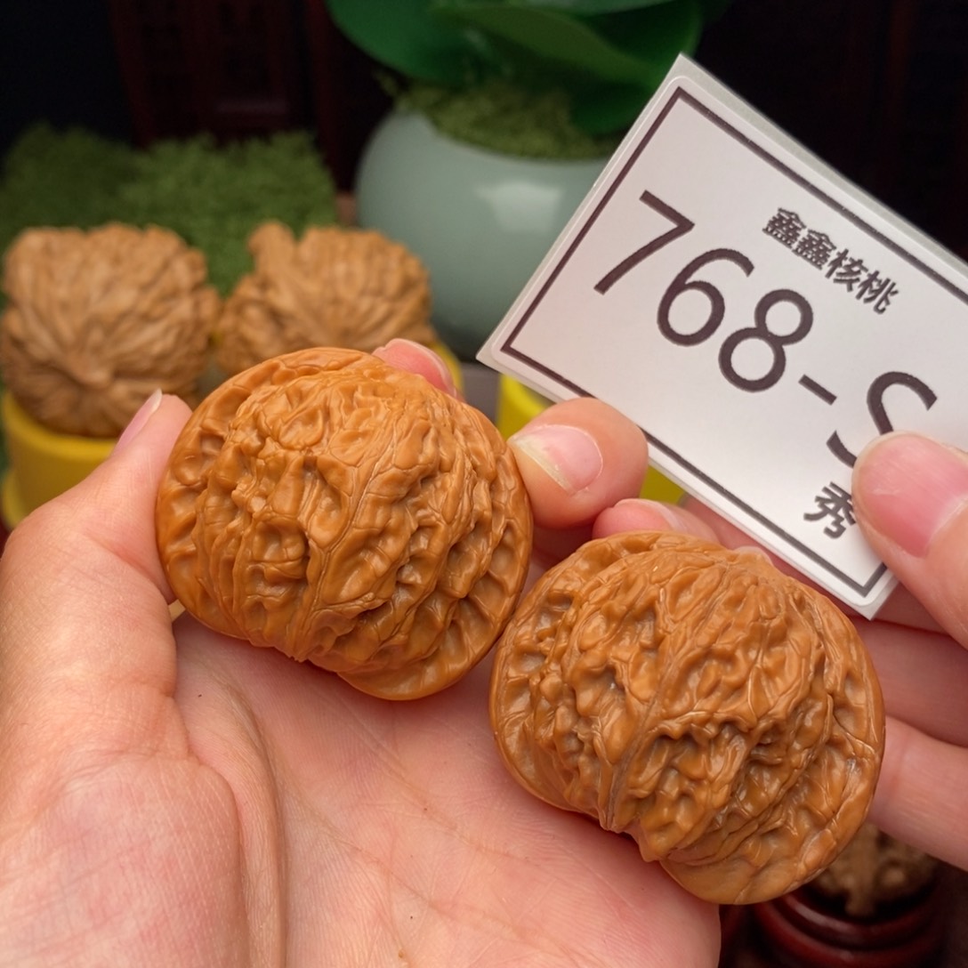文玩核桃把件正磨42