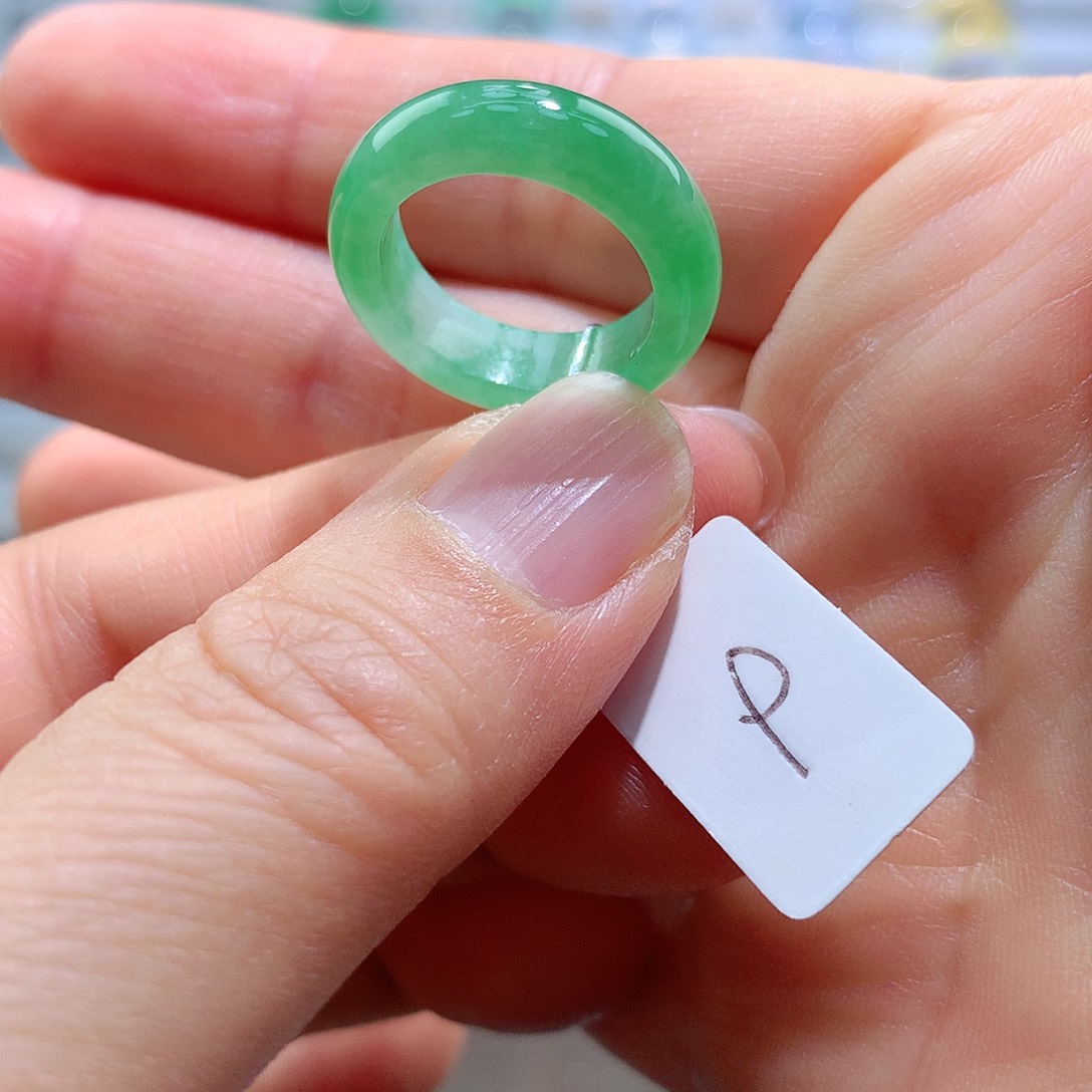 翡翠戒指未镶嵌石****99号