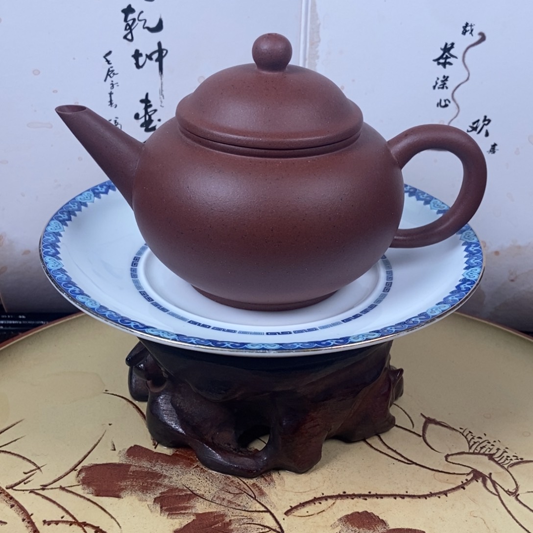 紫砂茶壶全手240 容量宜兴紫砂壶