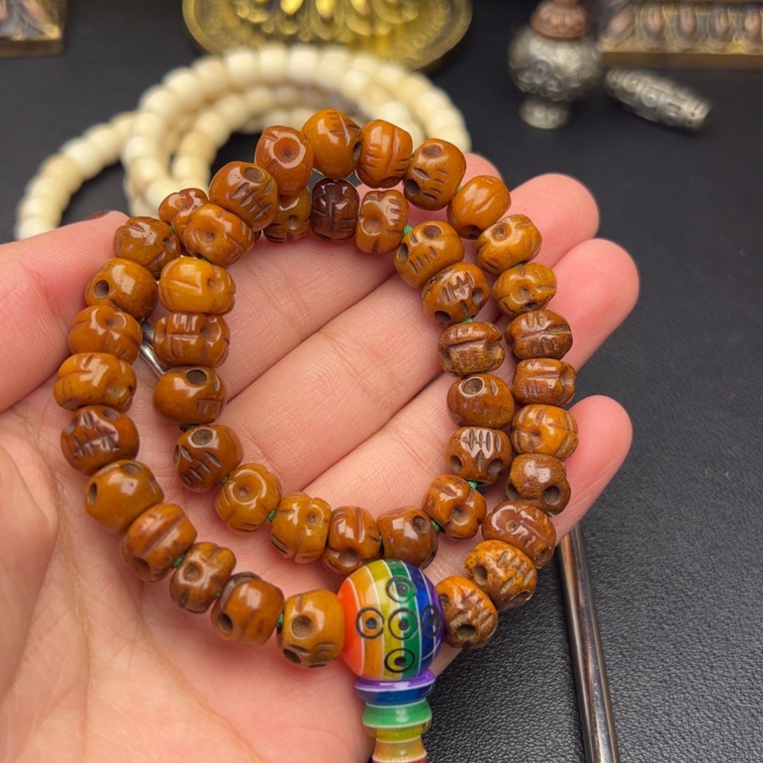 逸***尘泥塑藏式风格小配饰