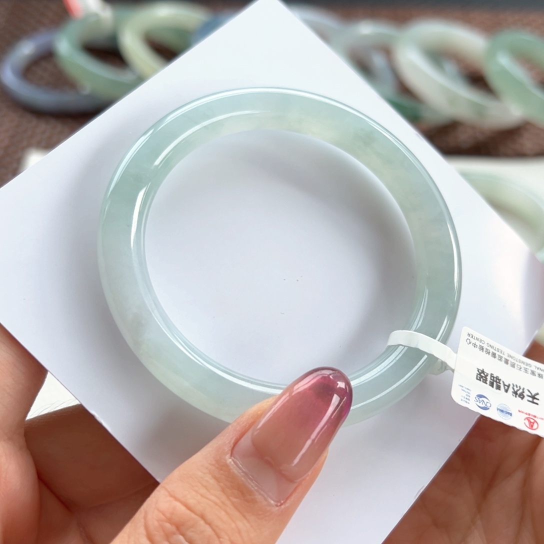 翡翠手镯未镶嵌2号 51.4