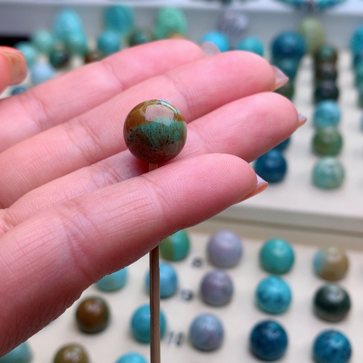 绿松石原矿未镶嵌C*c