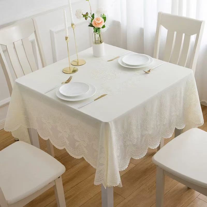 【方桌1米-1.37米】加厚百搭桌布茶几布餐桌布防水防油防滑新款