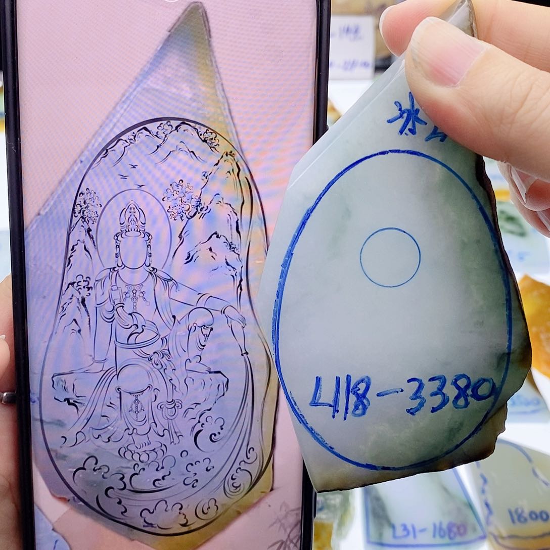 未镶嵌定制翡翠翡翠