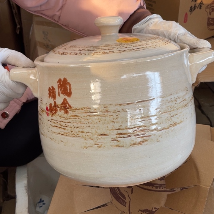 摆件陶瓷盘子碗砂锅都有5.2升