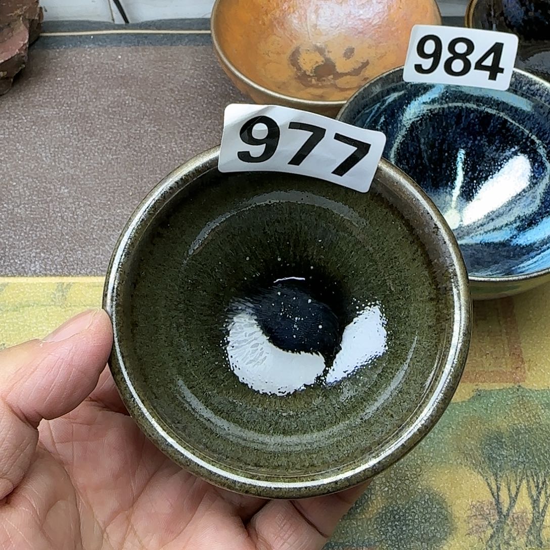 茶盏建盏杯主人杯龙窑柴烧