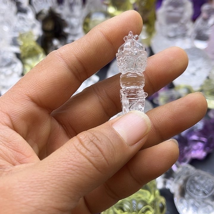 水晶摆件未镶嵌吊坠