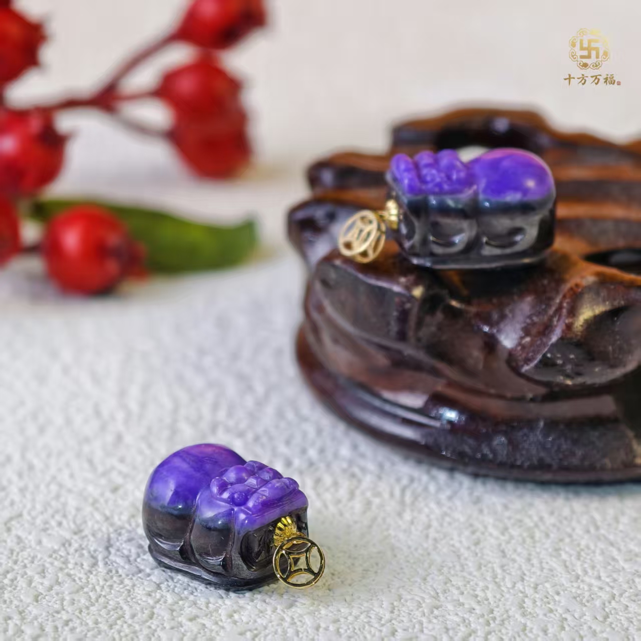 【元旦狂欢】18K金舒俱来颈饰貔貅多样性发一SJL-JS0081